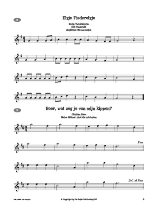 My First Melodies - Sax Alto - Michiel Oldenkamp - Partition